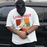 Plus size short sleeve trendy casual round neck T-shirt